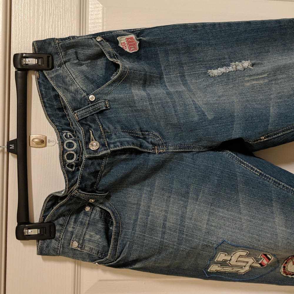 Juniors Coogi straight leg jeans